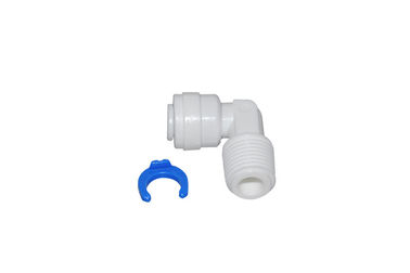 1/4 &quot;Elbow ด่วนฟิตติ้ง RO น้ำ / K4044 / K4042 ฟิตติ้ง RO- เชื่อมต่อสำหรับ RO เครื่องกรองน้ำ ผู้ผลิต